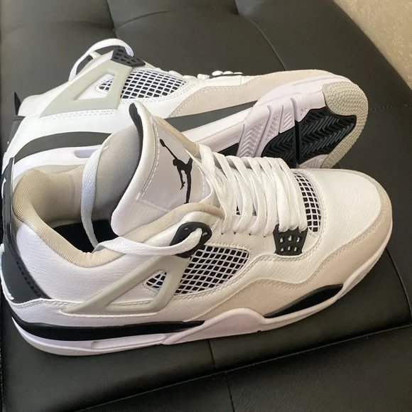 Nike Air Jordan 4 Retro” Military Black - (Offers Are Always Allowed) Athletic Shoes